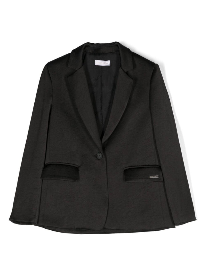 Blazer nero bambina