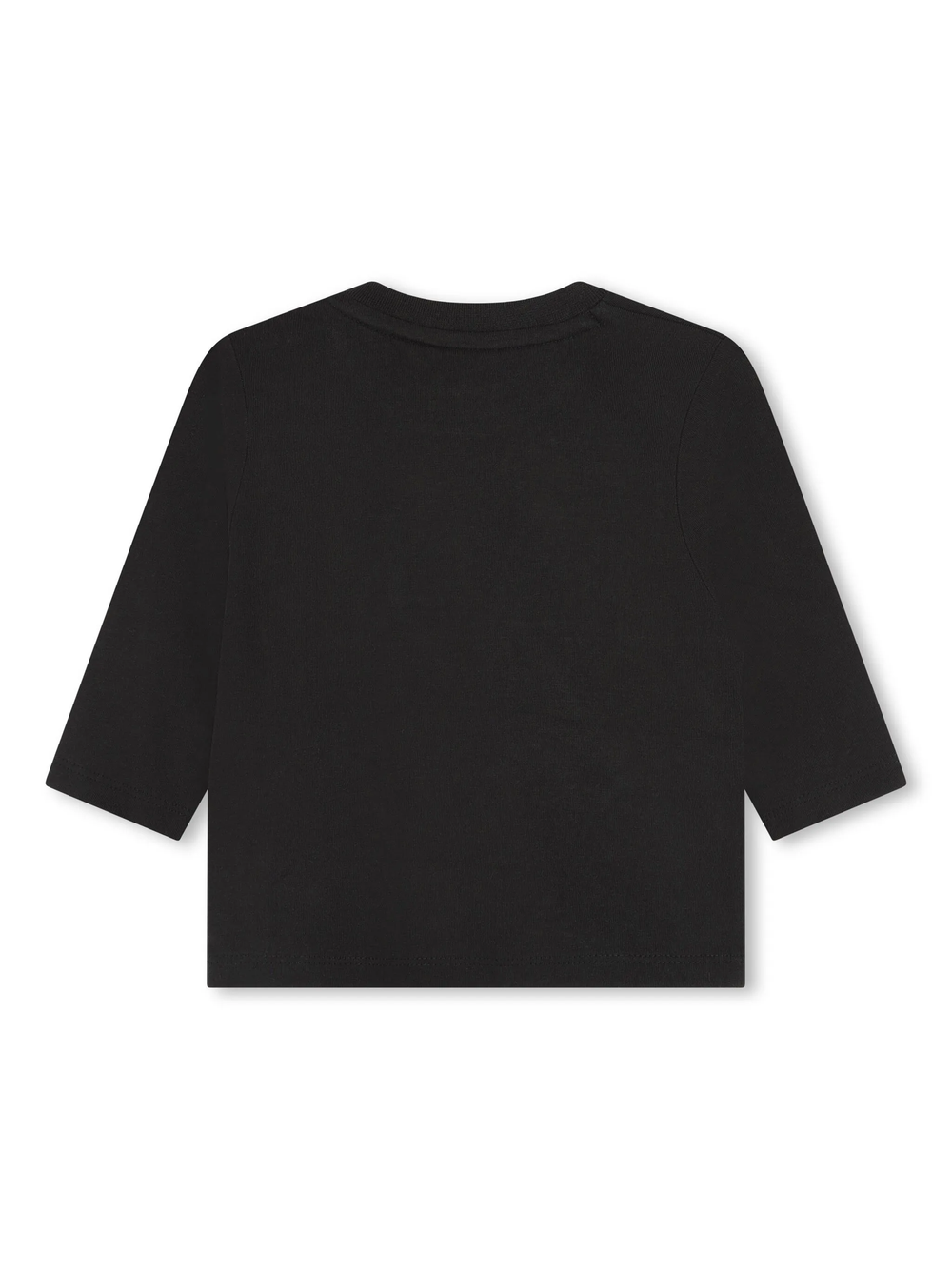 t-shirt nera neonato J51290 09B BOSS KIDS 