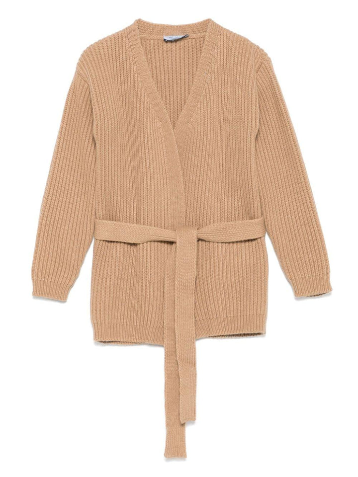 cardigan beige bambina