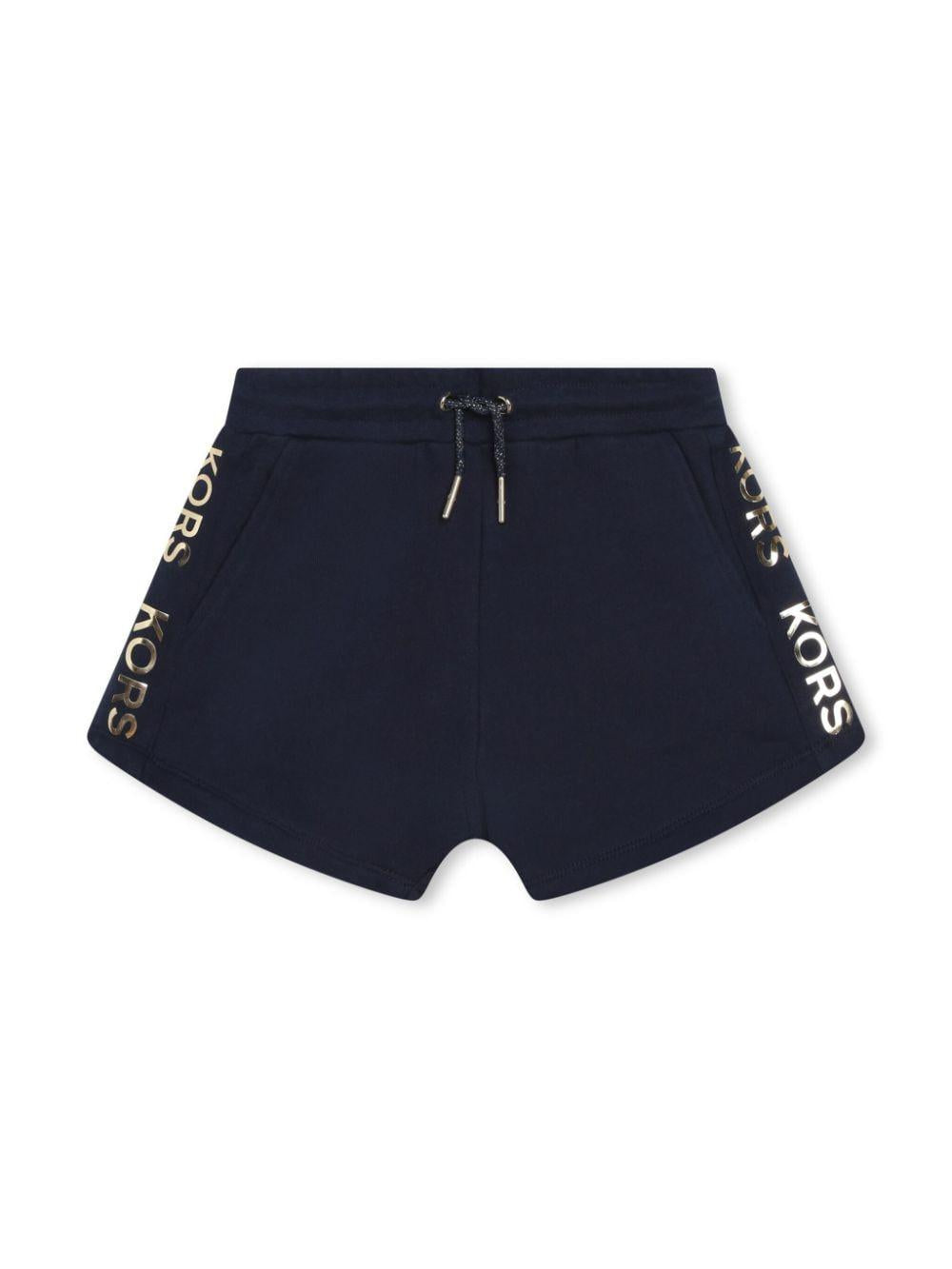 shorts blu bambina