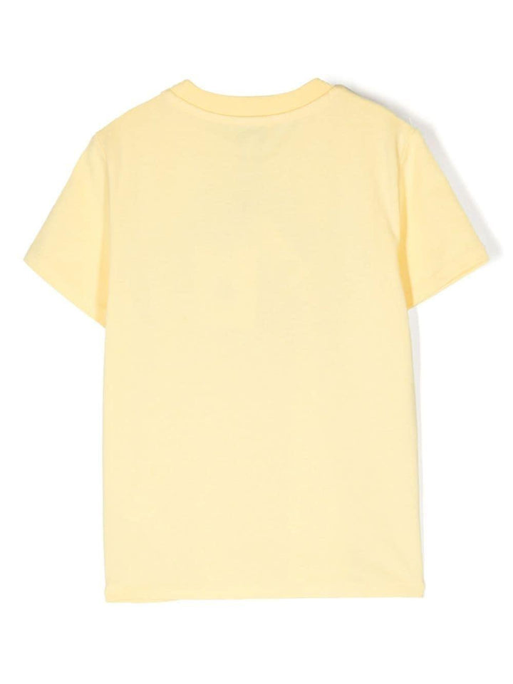 T-shirt gialla bambino K25783 524 KENZO KIDS 
