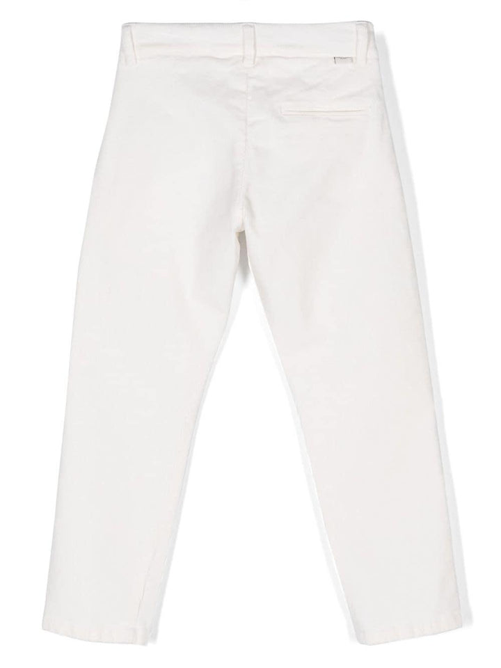 Pantaloni bianchi bambino