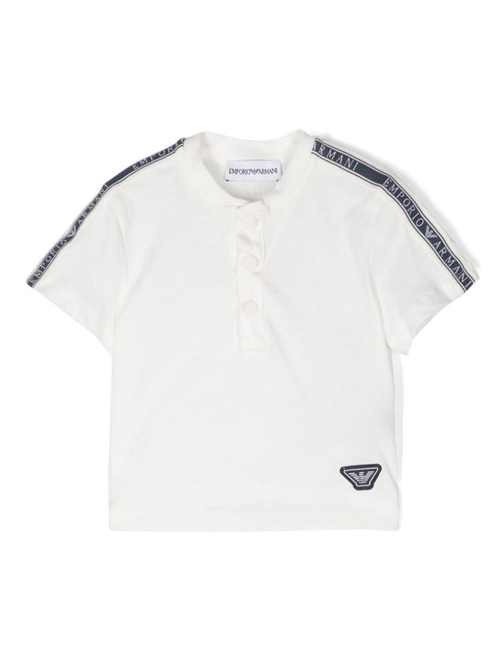 Polo bianca neonato