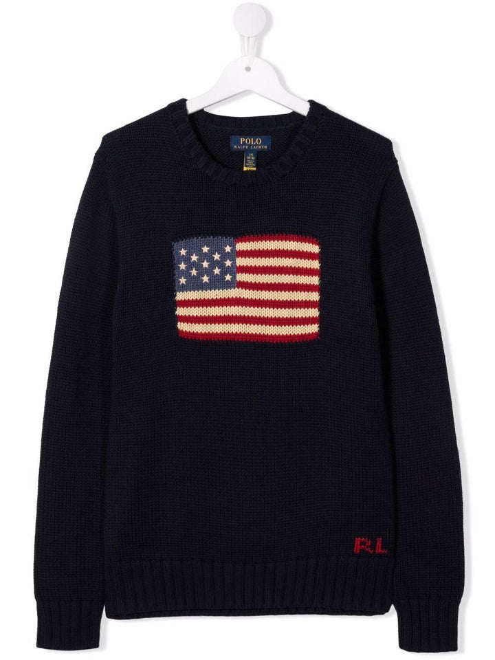 Maglia blu bambino