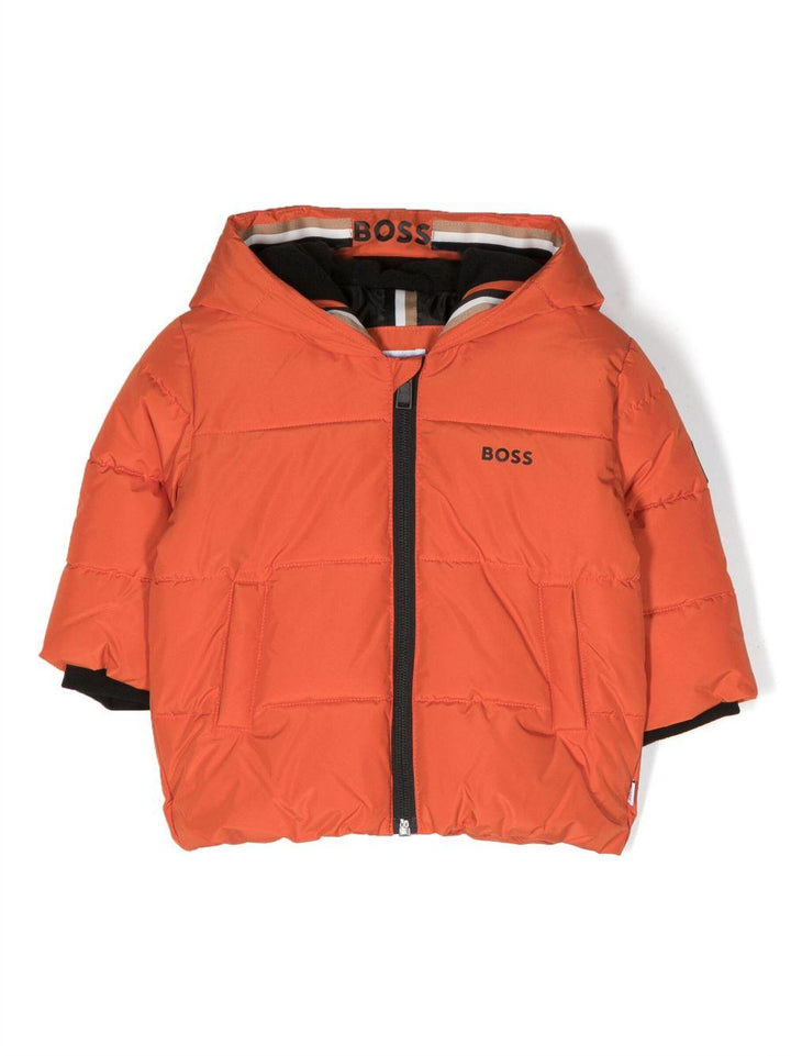 Giubbino arancio neonato