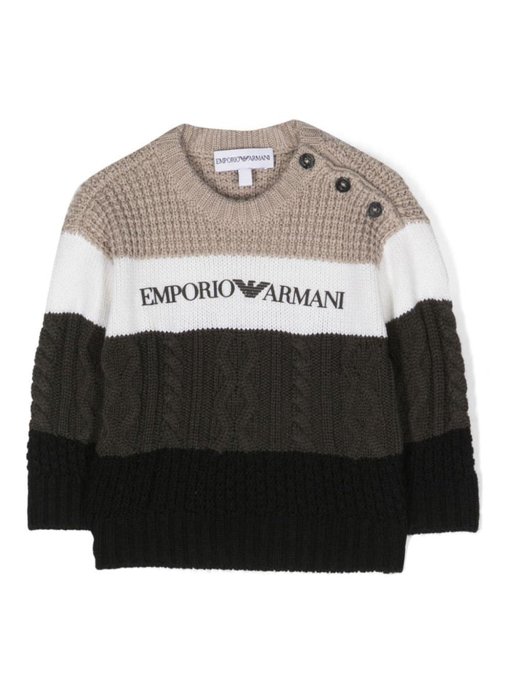 Pullover multicolor  neonato