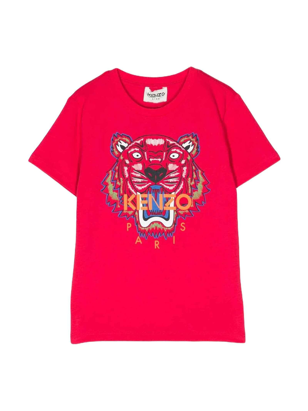T-shirt fucsia bambina K15655 491 KENZO KIDS 