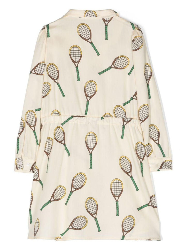 Abito beige bambina