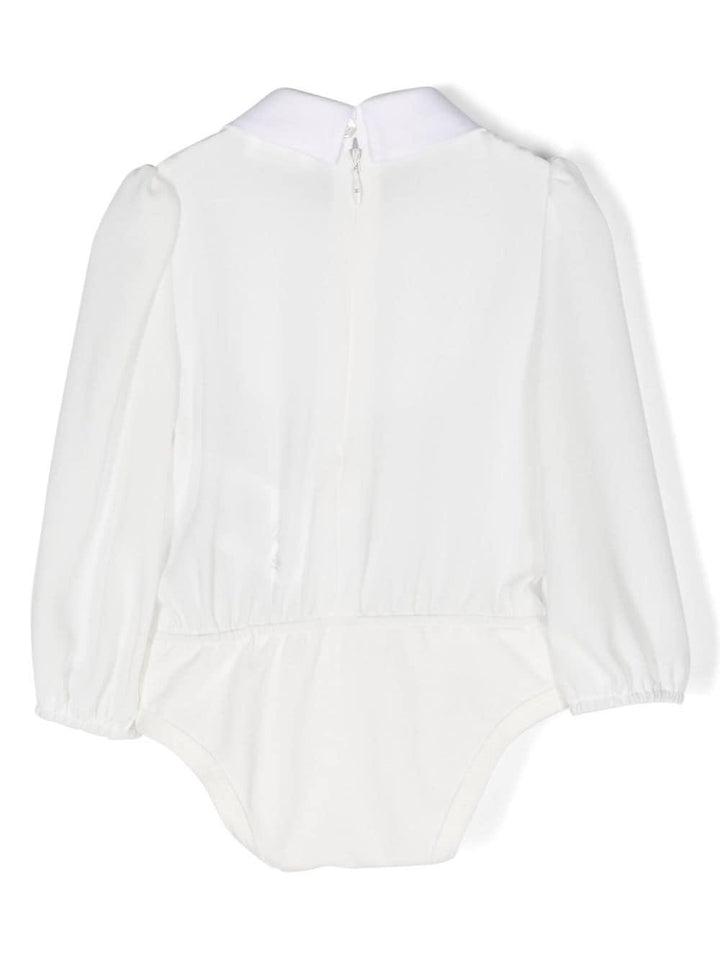 Body bianco avorio neonata