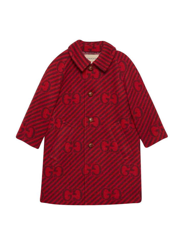 Cappotto rosso bambino