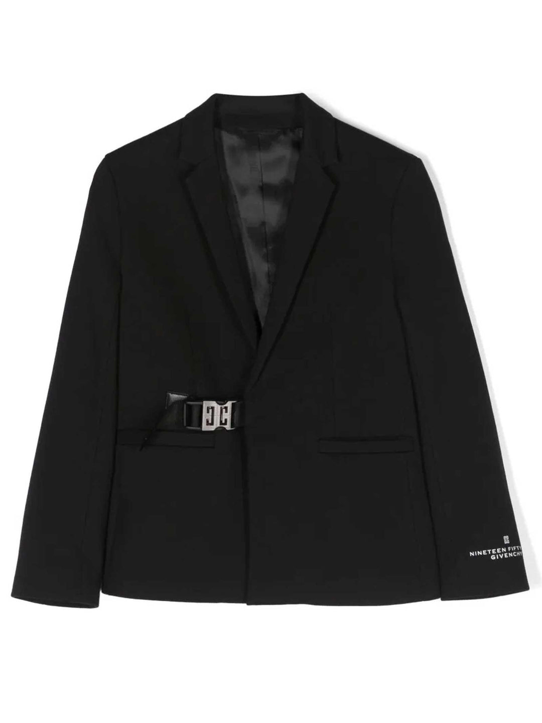 Blazer nero bambino con fibbia H26134 09B Givenchy Kids 