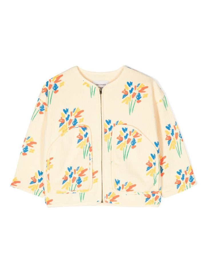 Giacca gialla/multicolore bambina