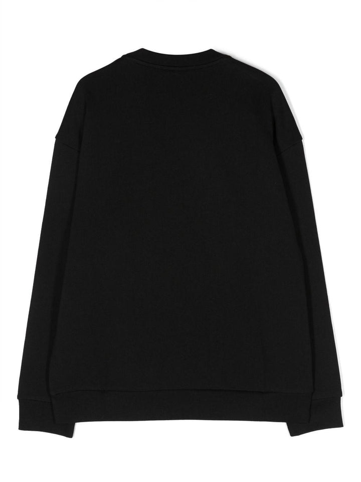 Felpa nera unisex