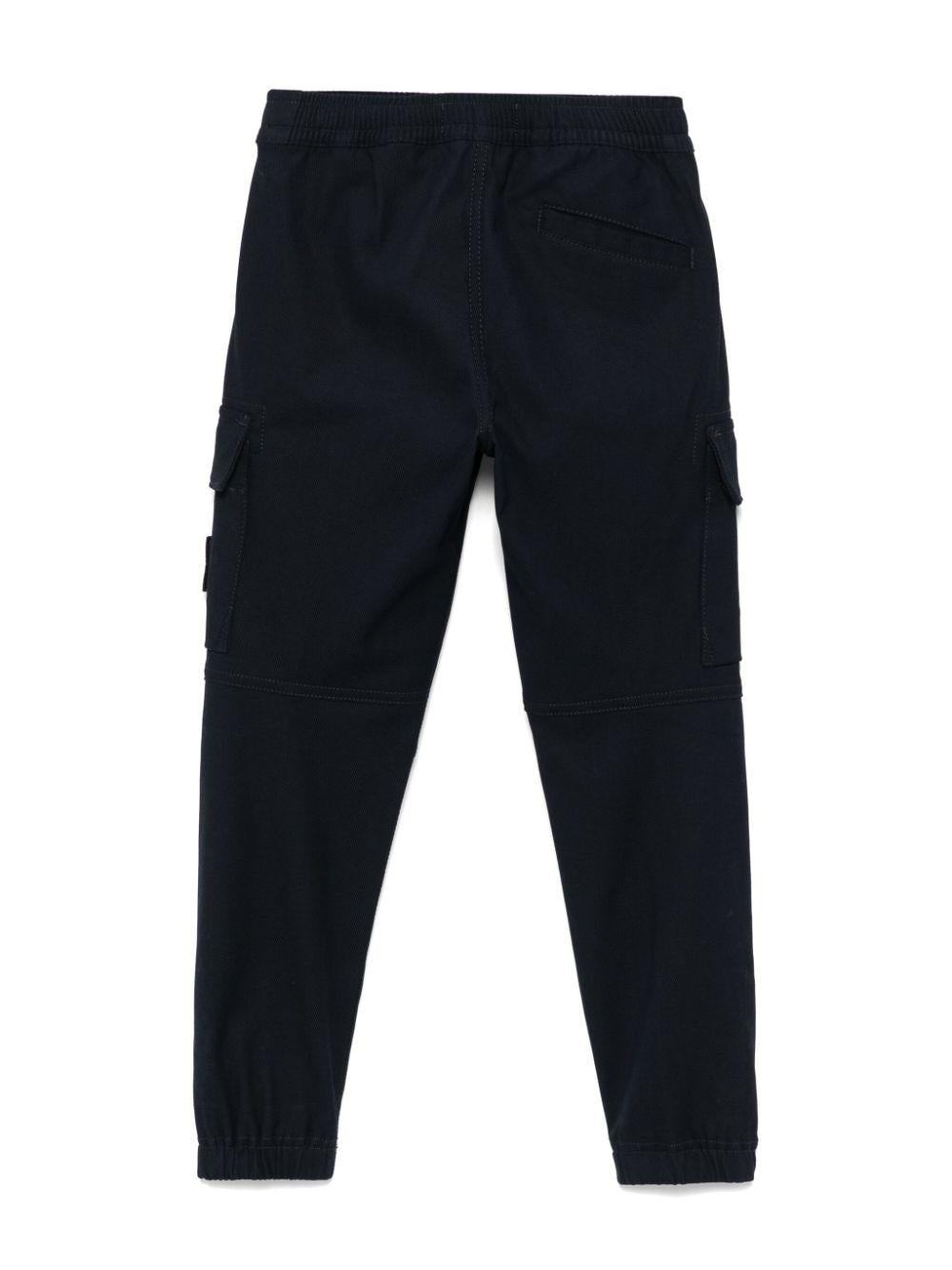 Pantaloni cargo blu navy bambino