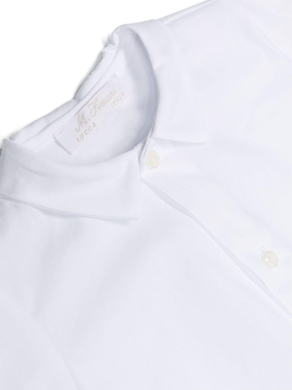 Camicia bianca neonato