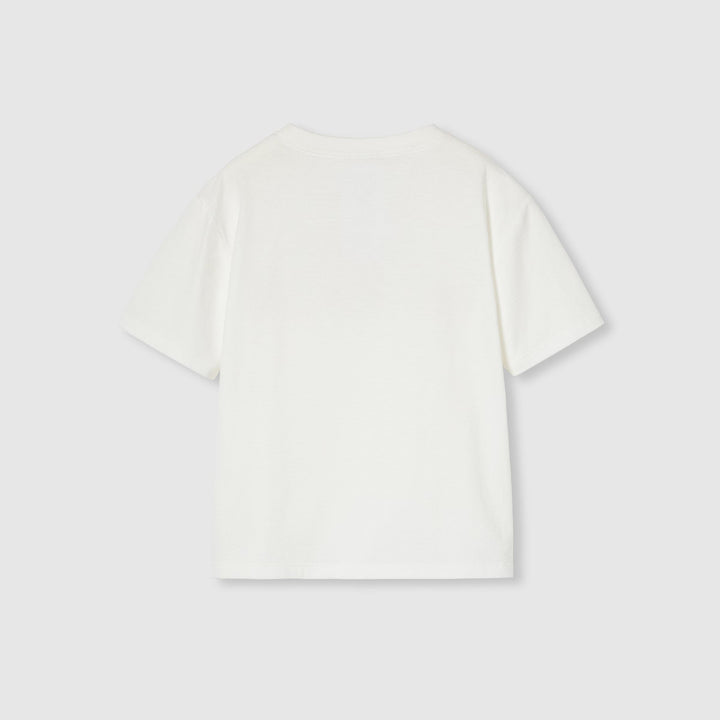 t-shirt bianca bambino