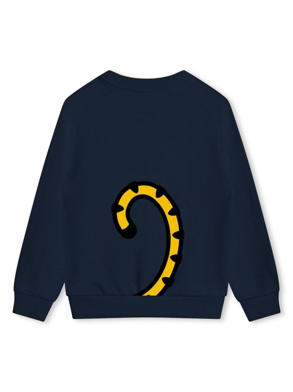 felpa blu bambino