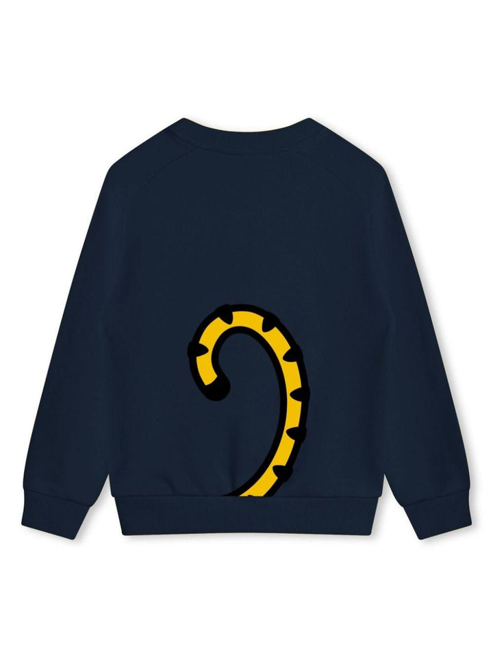 felpa blu bambino