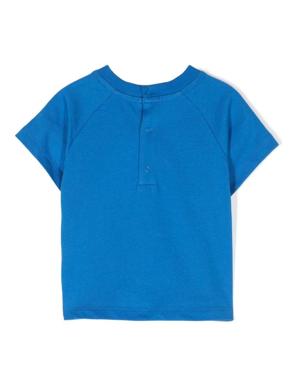 T-shirt blu reale neonato