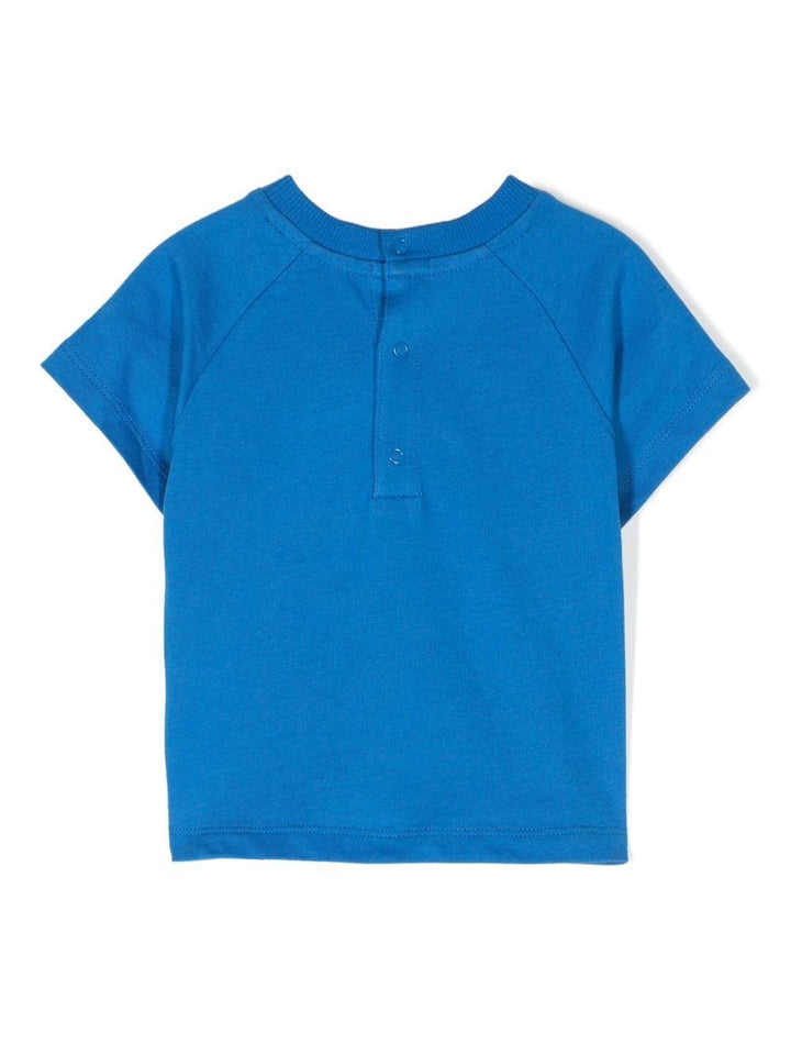 T-shirt blu reale neonato