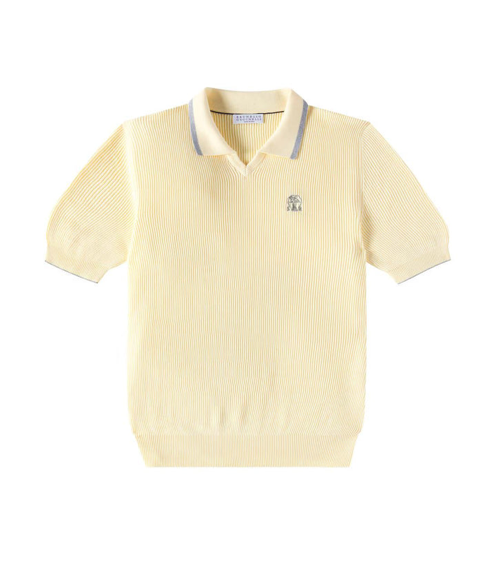 polo gialla bambino