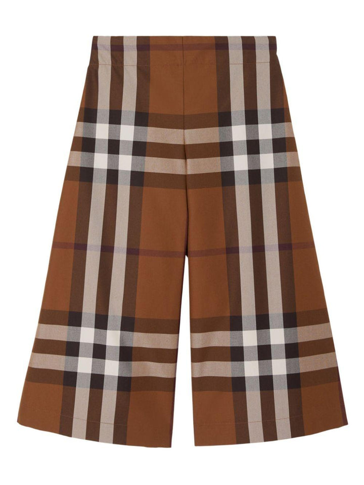 Pantaloni marroni bambina