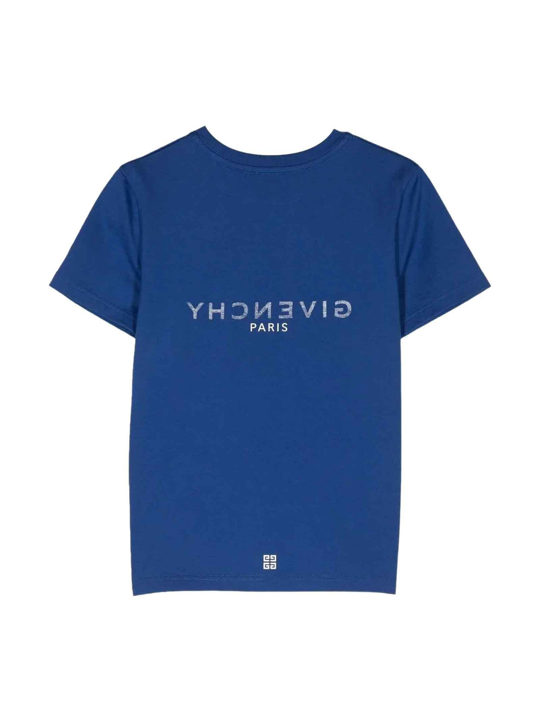 T-shirt blu bambino H25404 865 Givenchy Kids 