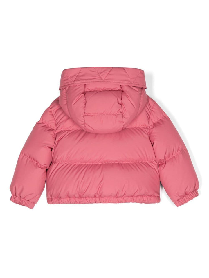 Piumino rosa neonata