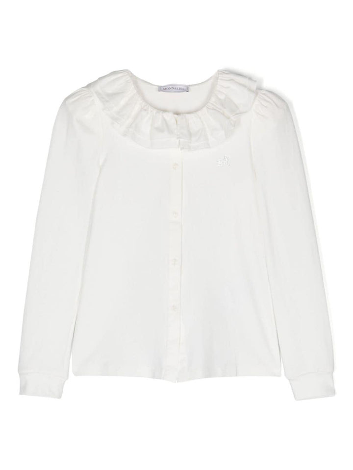 Blusa bianca bambina