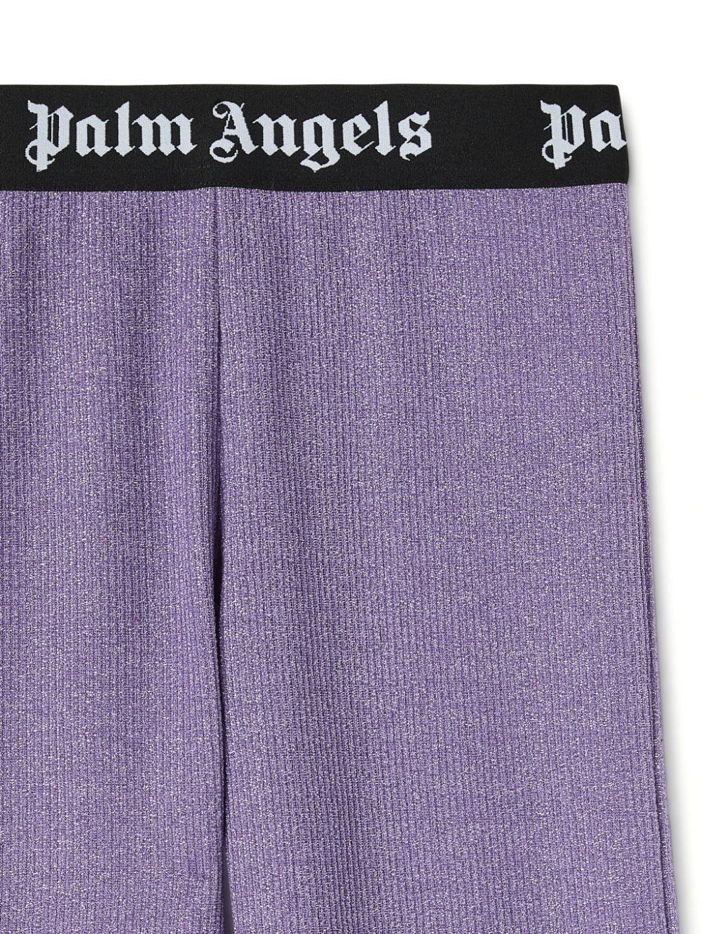 Pantaloni bambina lilla