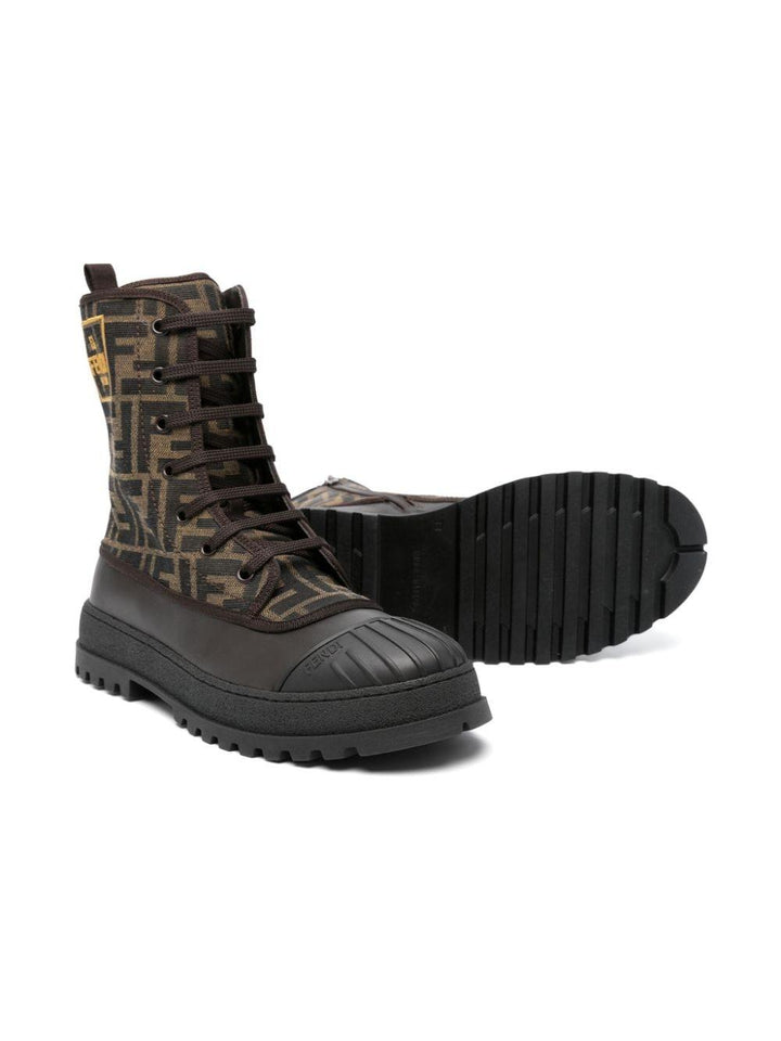 Scarpe bambina tabacco