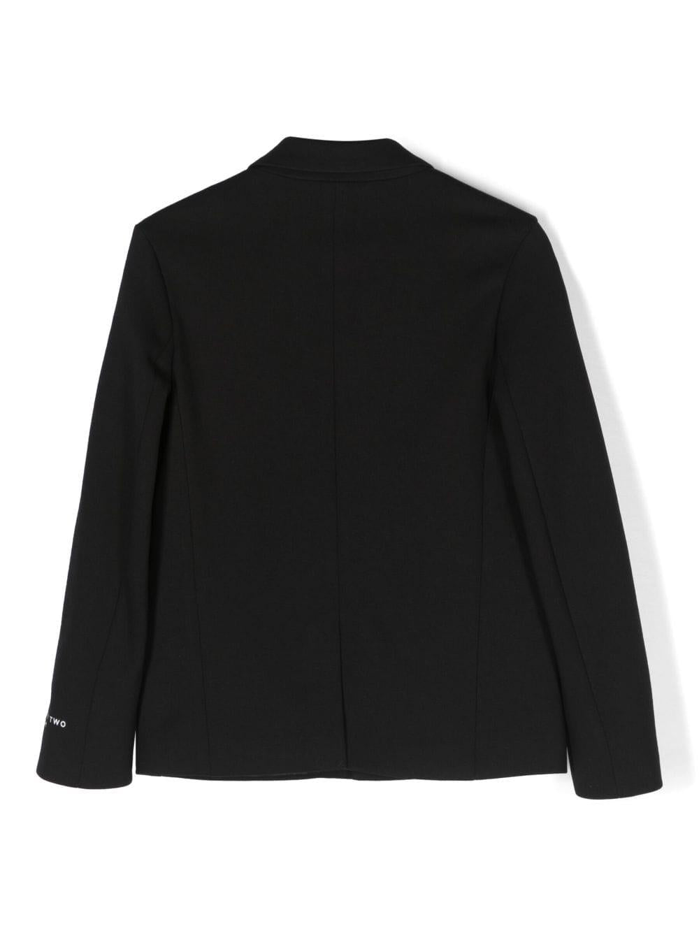 Blazer nero bambino con fibbia H26134 09B Givenchy Kids 
