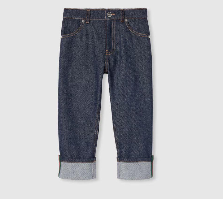 pantalone jeans bambino 826644XDDCE 4759 GUCCI KIDS 