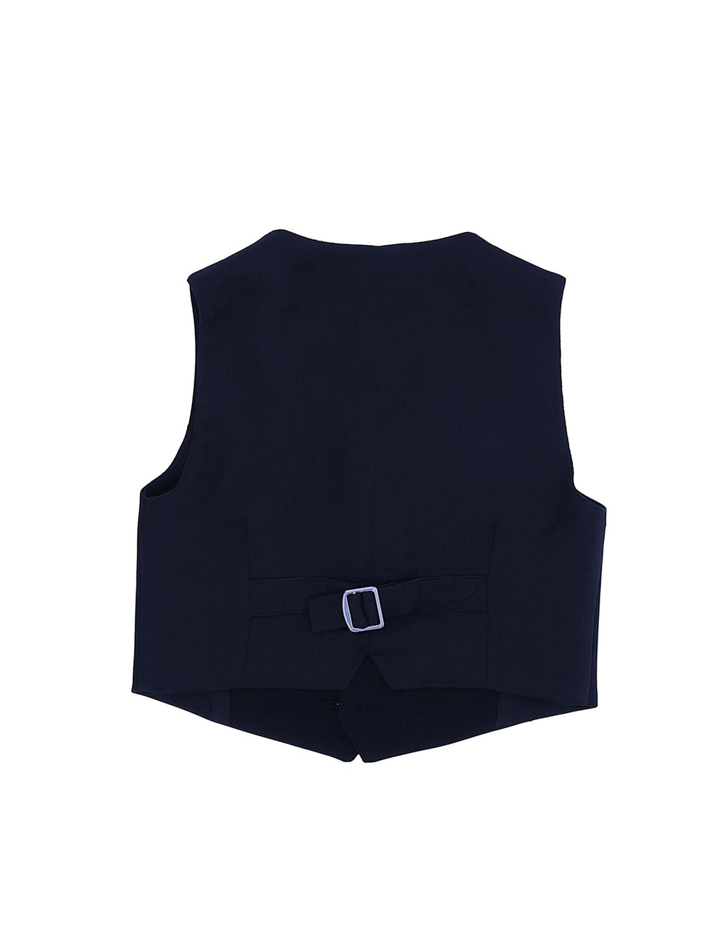Gilet blu bambino con logo 25B2002354 056S Monnalisa kids 