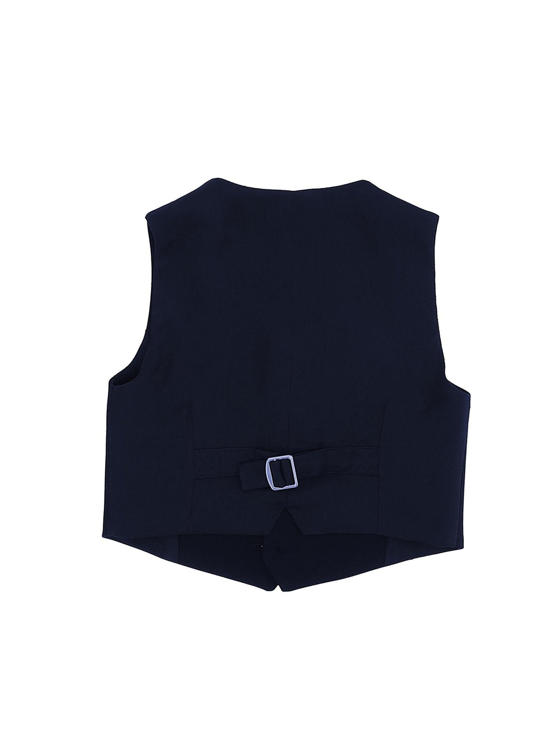 Gilet blu bambino con logo 25B2002354 056S Monnalisa kids 