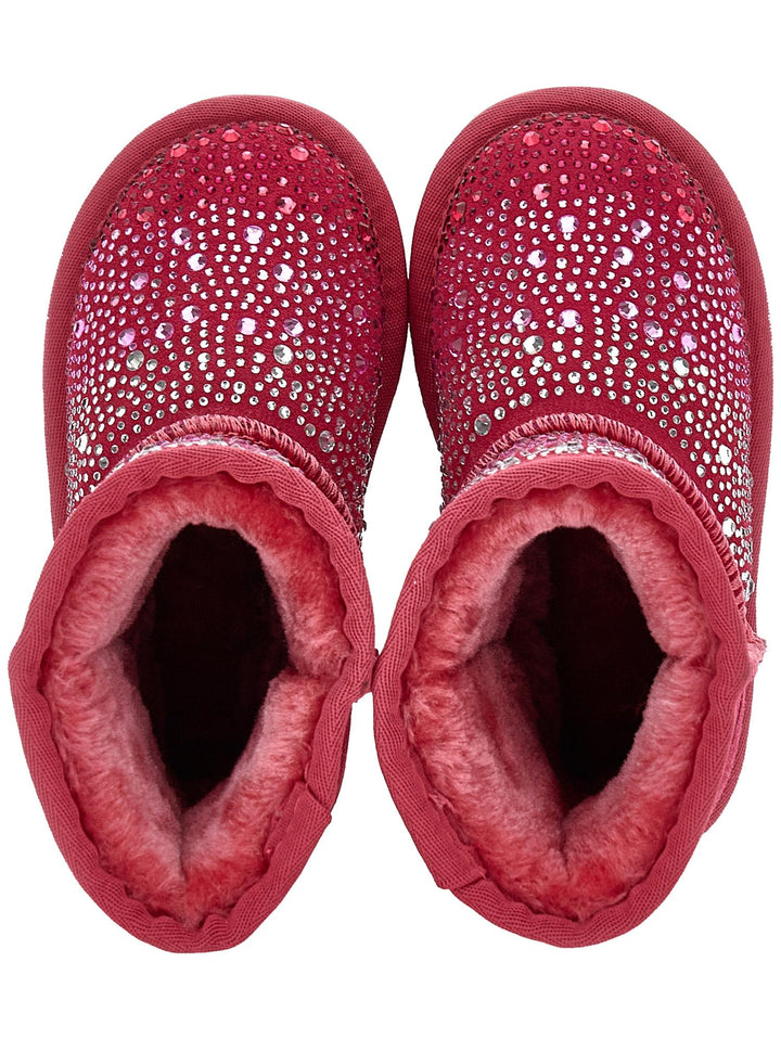 Stivali rosa con glitter 8CB0002700 0048 Monnalisa kids 