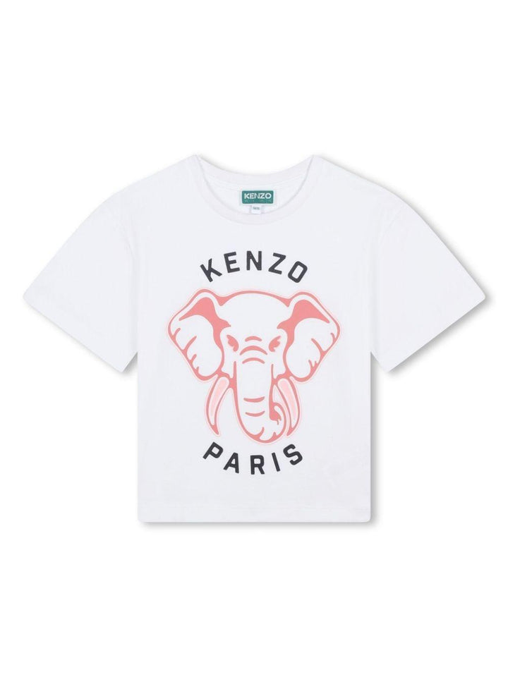 T-shirt bianca bambina