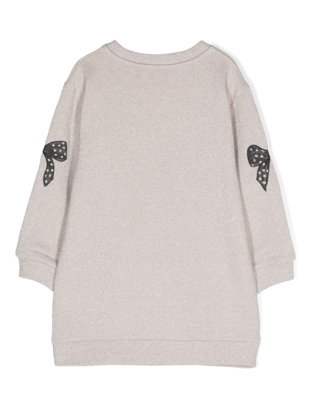 Abito beige bambina