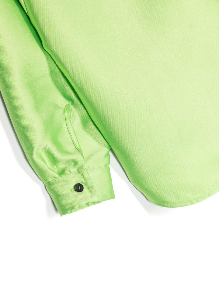 Camicia  lime bambina