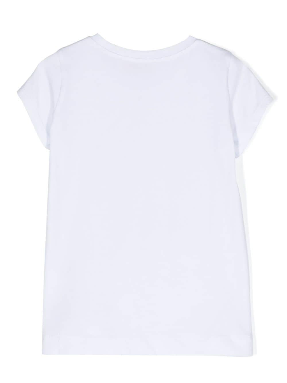 T-shirt bianca bambina