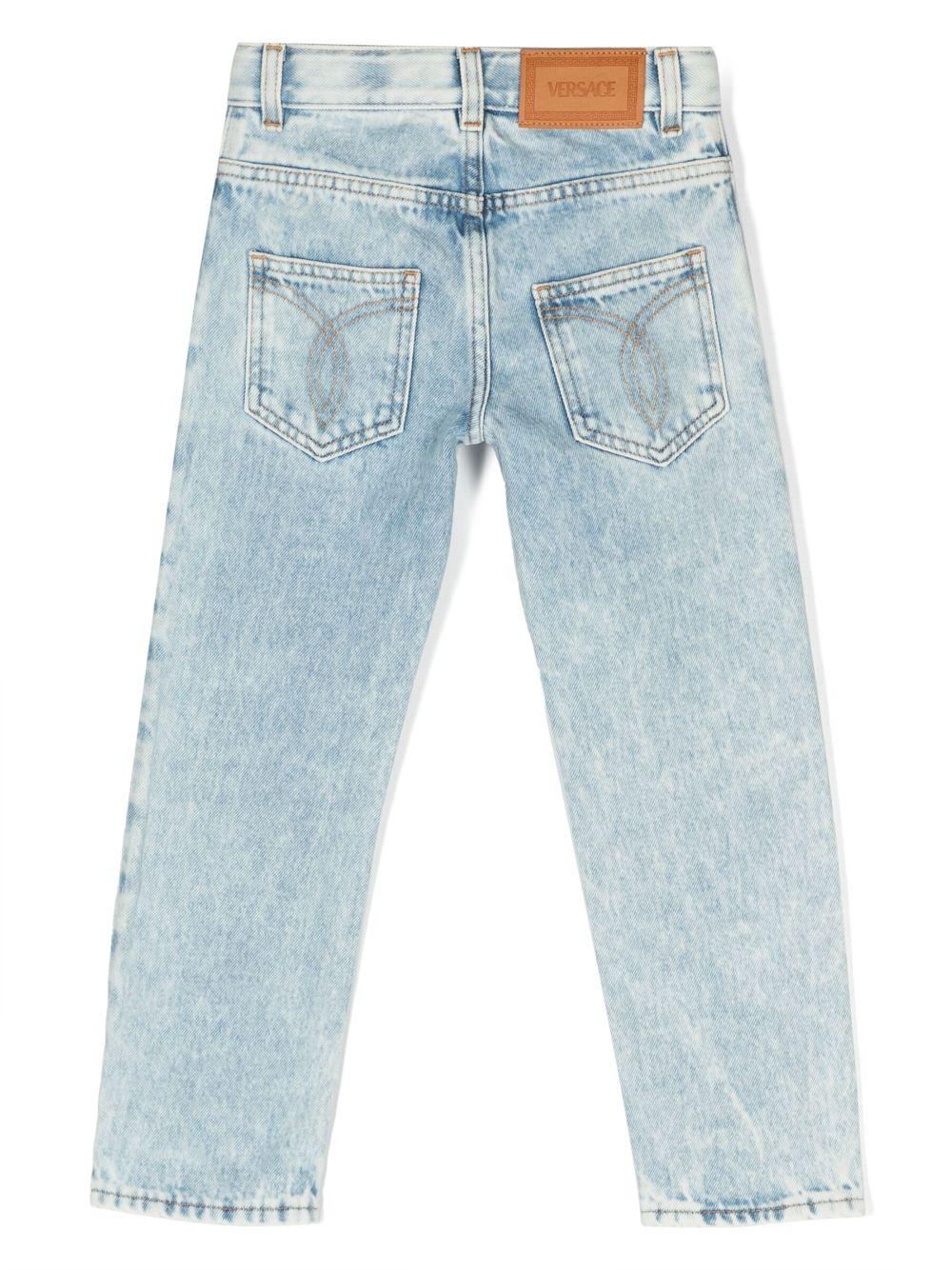 Pantaloni denim bambino 10011361A07852 1D030 VERSACE 