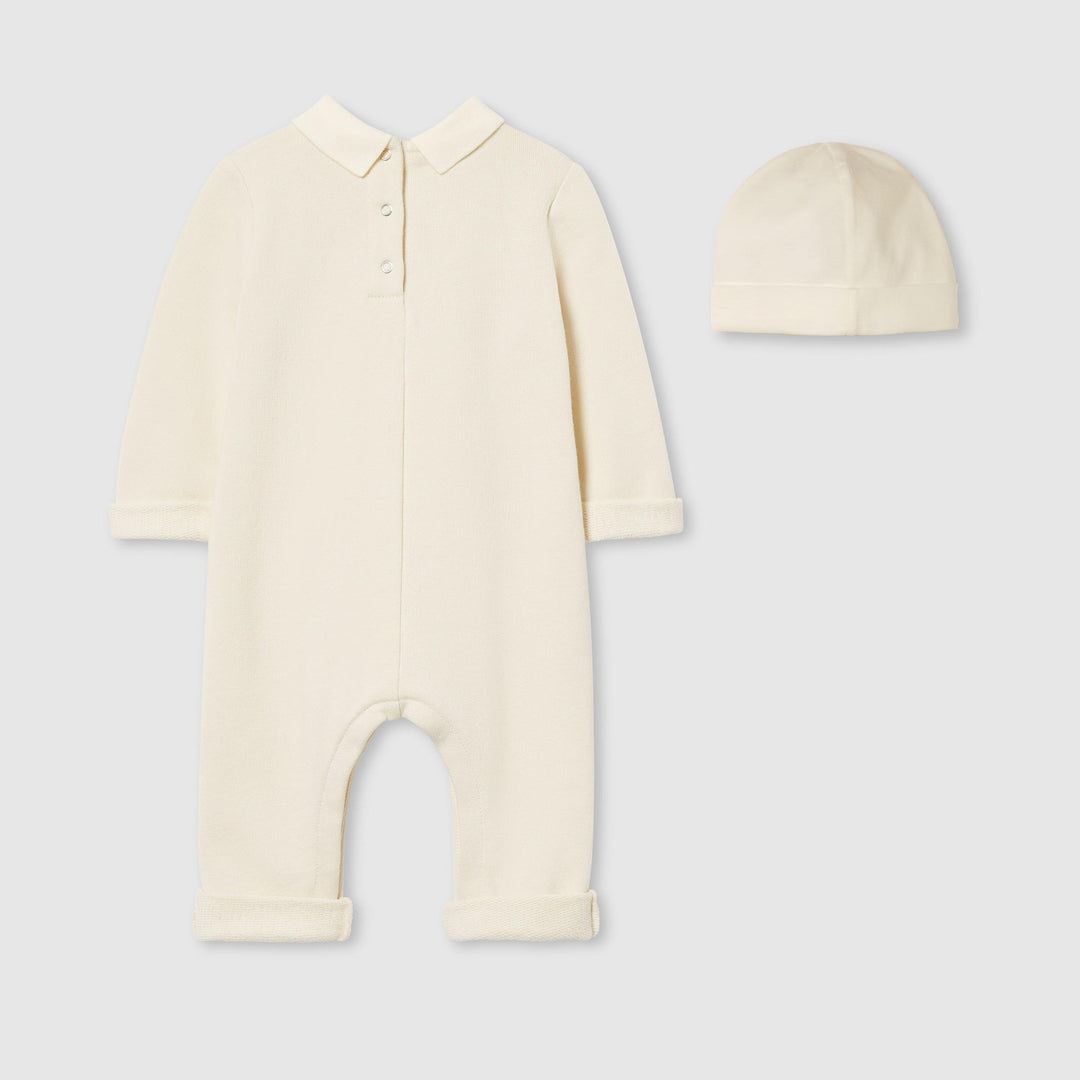 set tutina avorio neonato