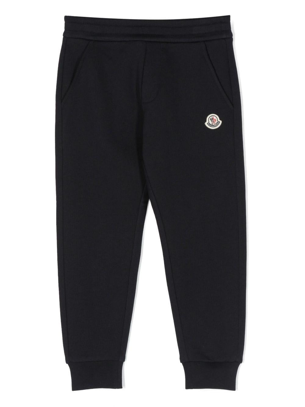Pantaloni blu bambino 8H00006899PS 778 Moncler Kids 
