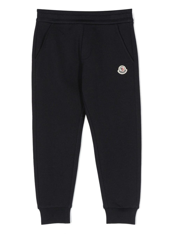 Pantaloni blu bambino 8H00006899PS 778 Moncler Kids 