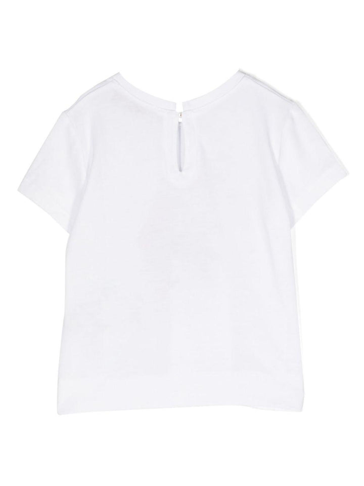 T-shirt bianca neonata