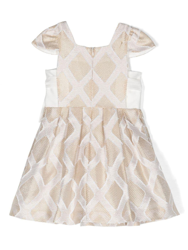 Abito beige bambina