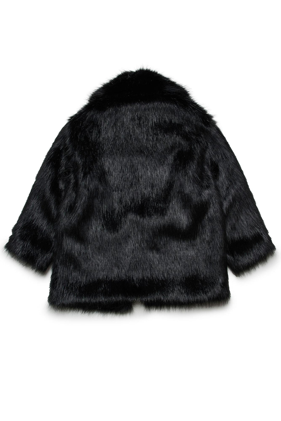 Pelliccia nera bambina