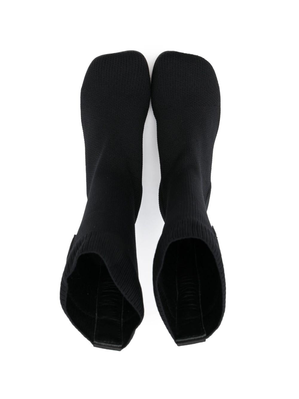Stivali neri bambina 75010 VAR01 MM6 KIDS 