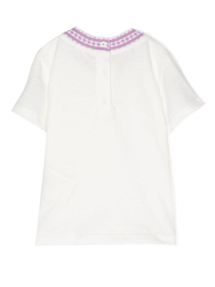 T-shirt bianca bambina