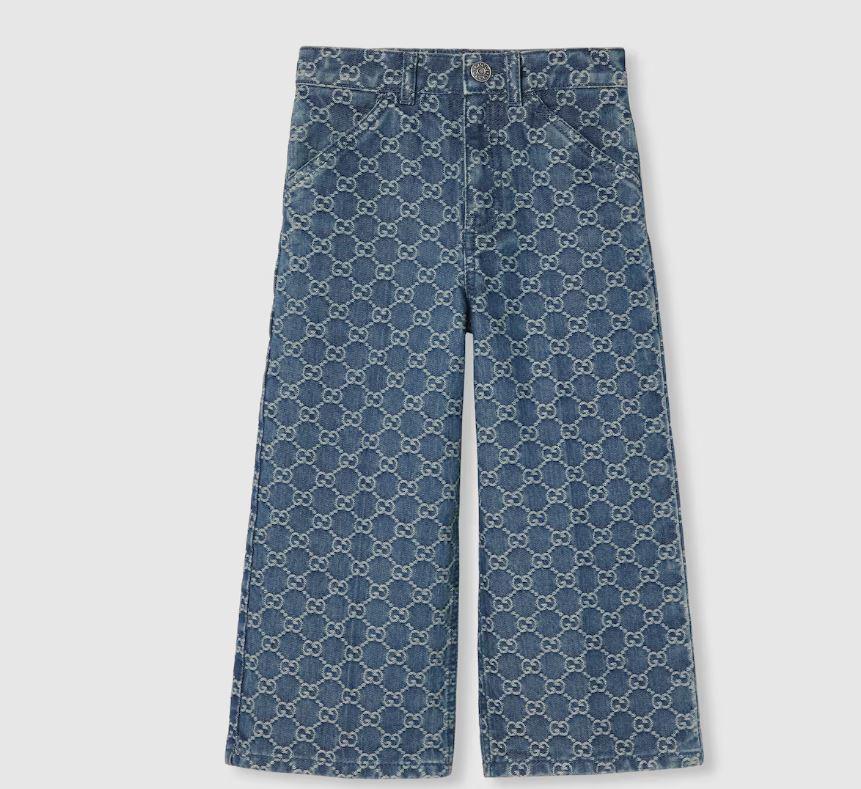 pantalone denim bambina 808305XDC6G 4266 GUCCI KIDS 
